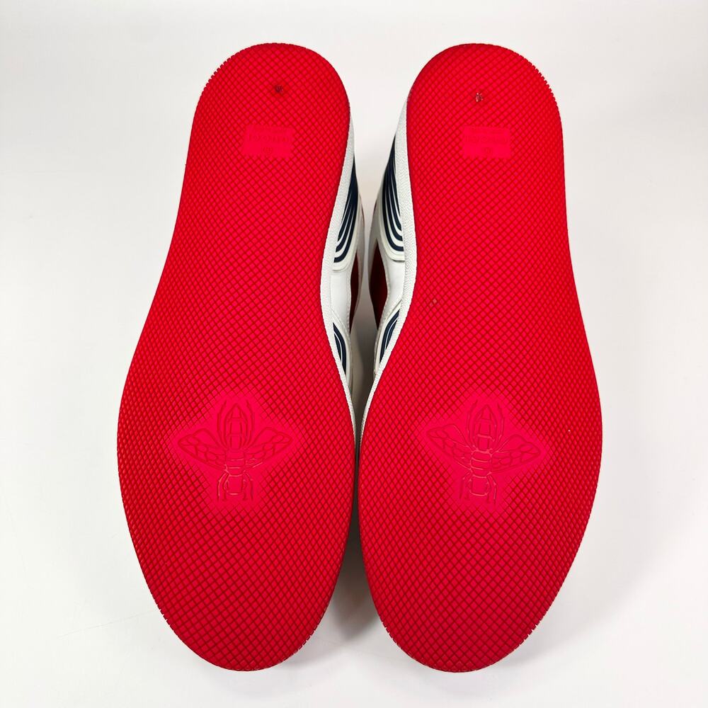 Gucci Distressed Basket Low Top Sneaker - Men’s 10.5 - Picture 6 of 8